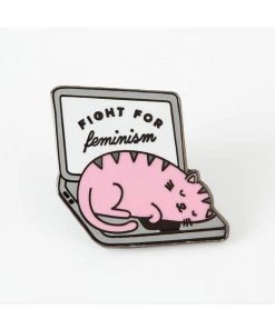 Punky Pins Fight For Feminism Enamel Pin