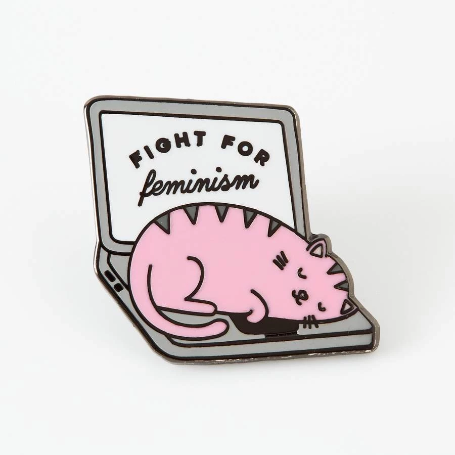 Punky Pins Fight For Feminism Enamel Pin 4 Punky Pins Fight For Feminism Enamel Pin