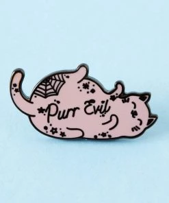 Accessories Punky Pins Purr Evil Enamel Pin 6 Accessories Punky Pins Purr Evil Enamel Pin
