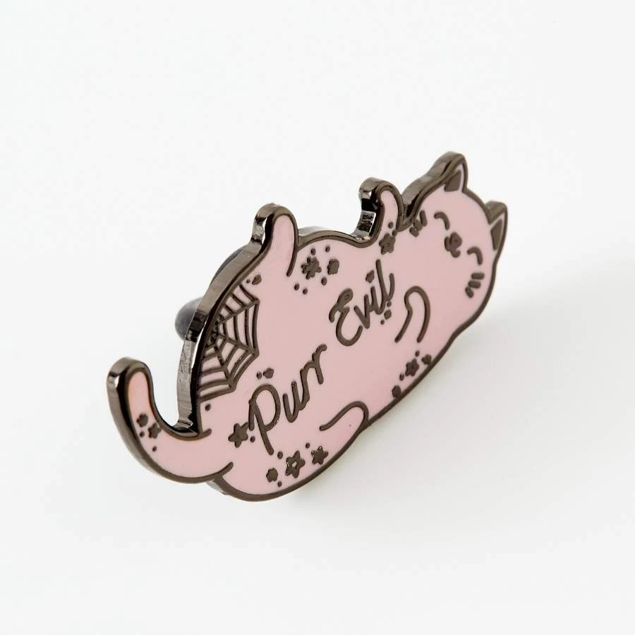 Accessories Punky Pins Purr Evil Enamel Pin 4 Accessories Punky Pins Purr Evil Enamel Pin