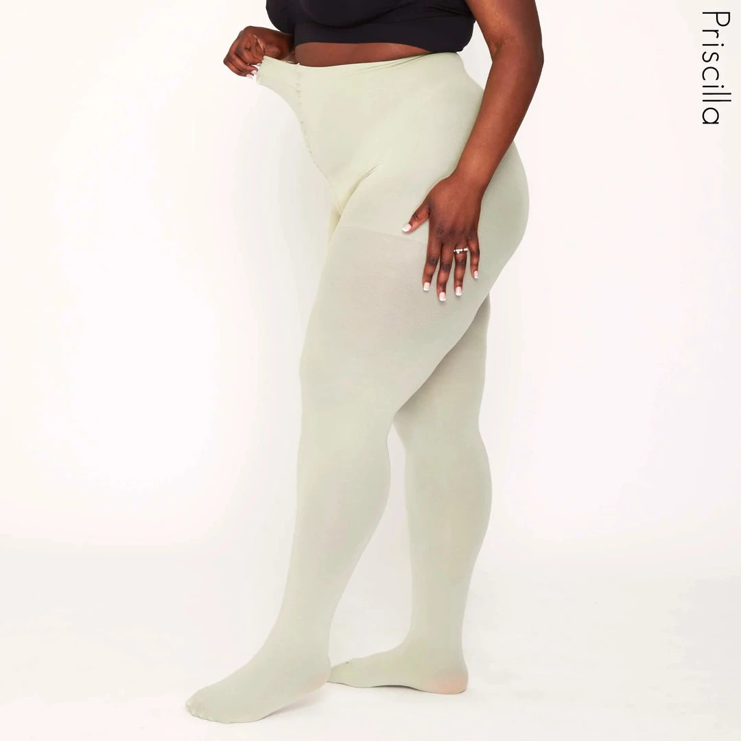 New Arrivals And Restocks Pamela Mann Hosiery Curvy Super-Stretch 50 Denier Tights In Sage Mint 3 New Arrivals And Restocks Pamela Mann Hosiery Curvy Super-Stretch 50 Denier Tights In Sage Mint