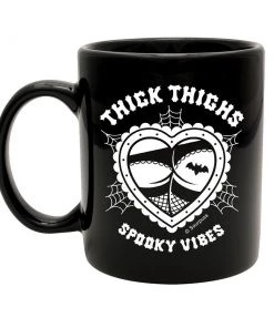Sourpuss Spooky Vibes Coffee Mug Winter