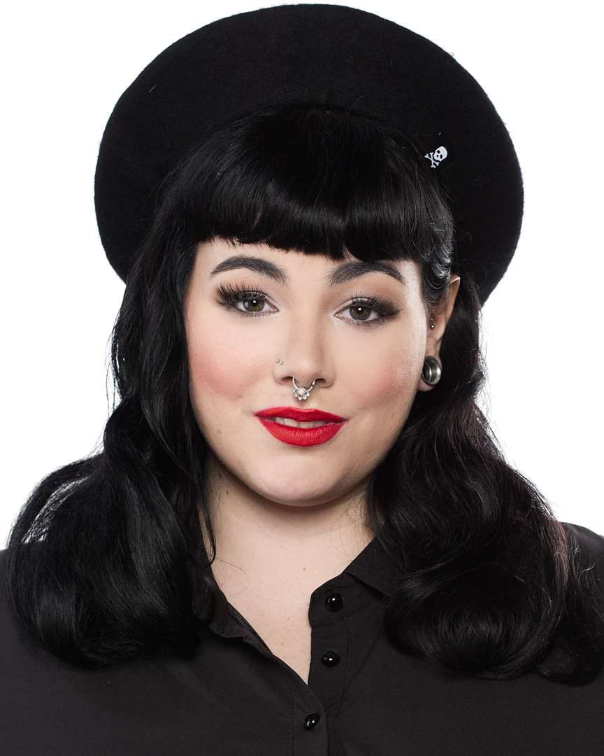 Sourpuss Spiderweb Beret 3 Sourpuss Spiderweb Beret