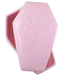 Sourpuss Coffin Stash Box In Pink