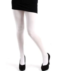 Pamela Mann Hosiery 50 Denier Opaque Pantyhose In White New Arrivals And Restocks