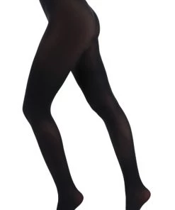 Winter Pamela Mann Hosiery 50 Denier Opaque Pantyhose In Charcoal